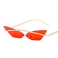 Frameless Ocean color triangle  2020 new arrivals unique fashion shades custom designer luxury metal sunglasses women 72029